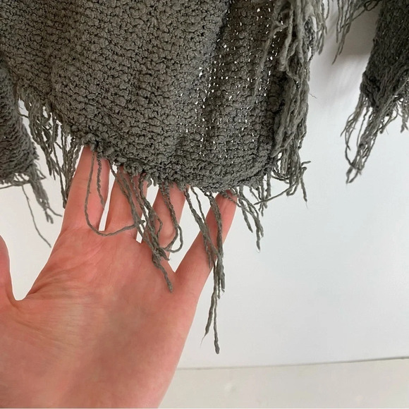 IRO Shavani Boucle Fringe Blazer Jacket Size 38 = US size 6 / Small Steel Gray - Picture 9 of 16